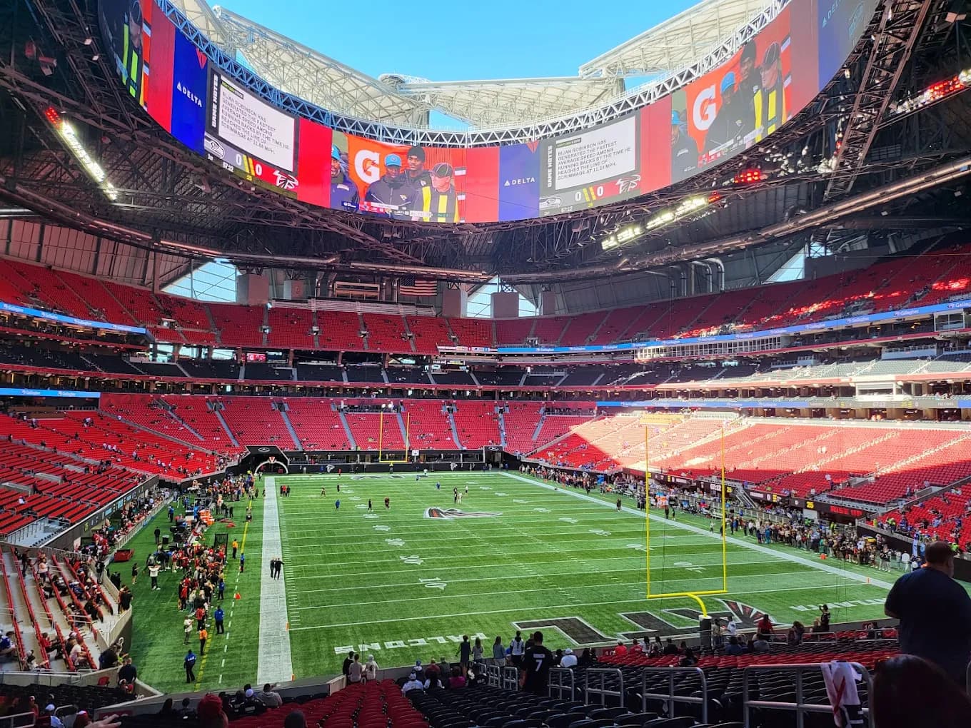 View from Category 3 at Hard Rock Stadium, Miami Gardens